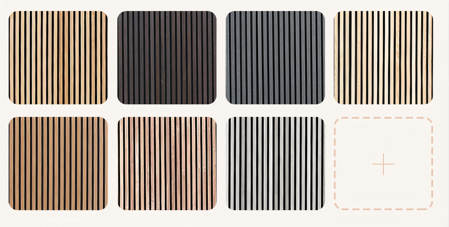 Classical Slat acoustic wall panel (15)