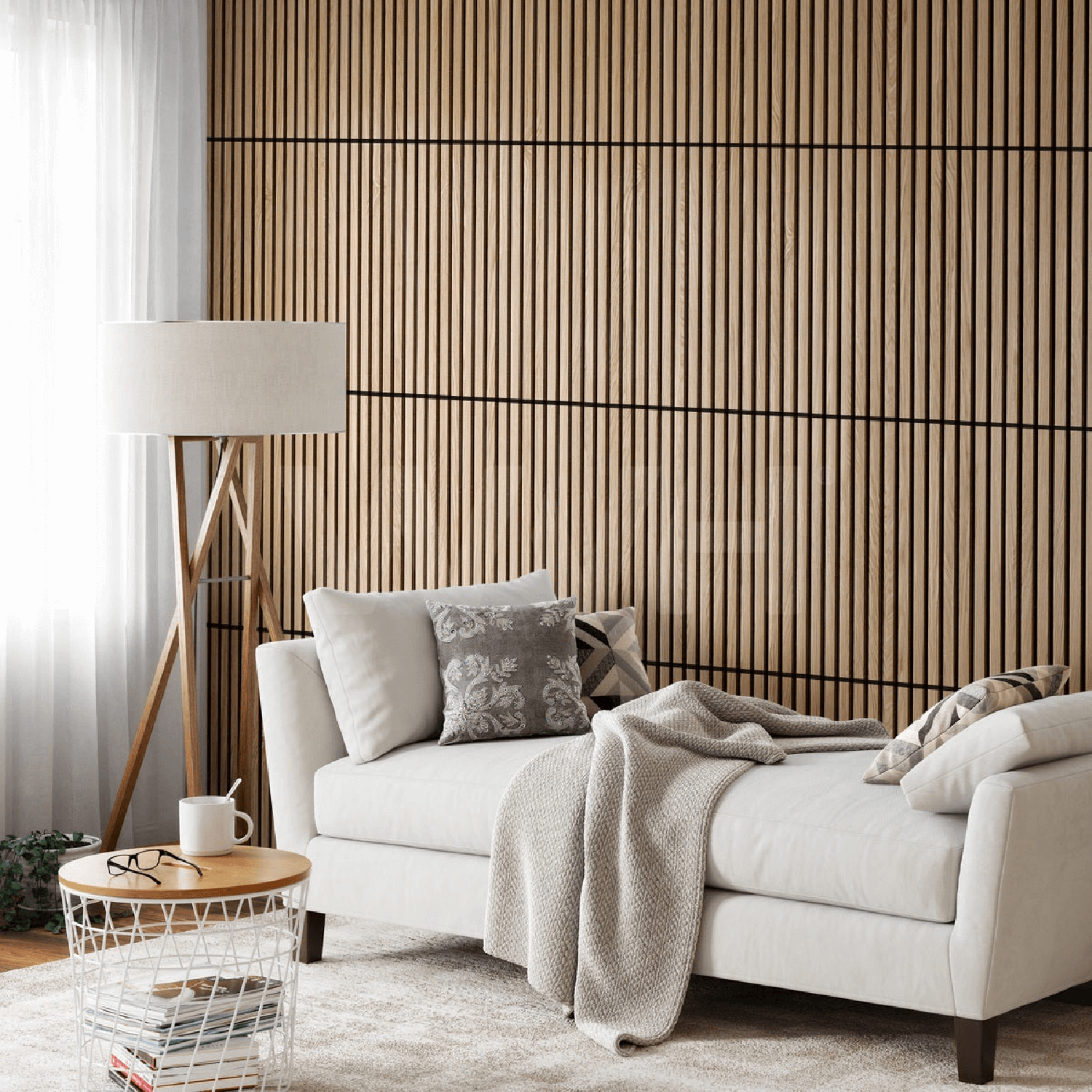 Classical Slat acoustic wall panel (17)