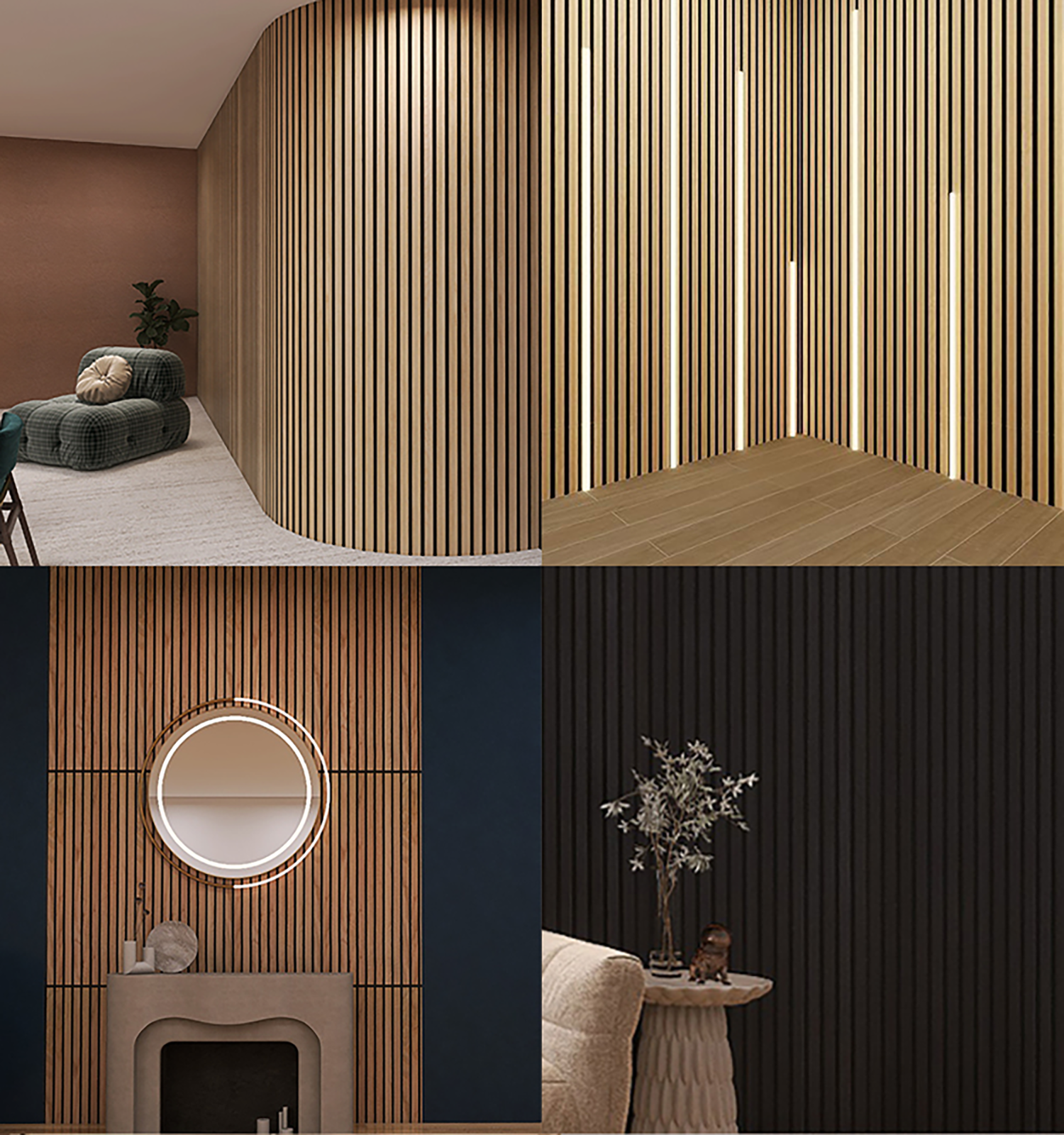 Classical Slat acoustic wall panel (18)