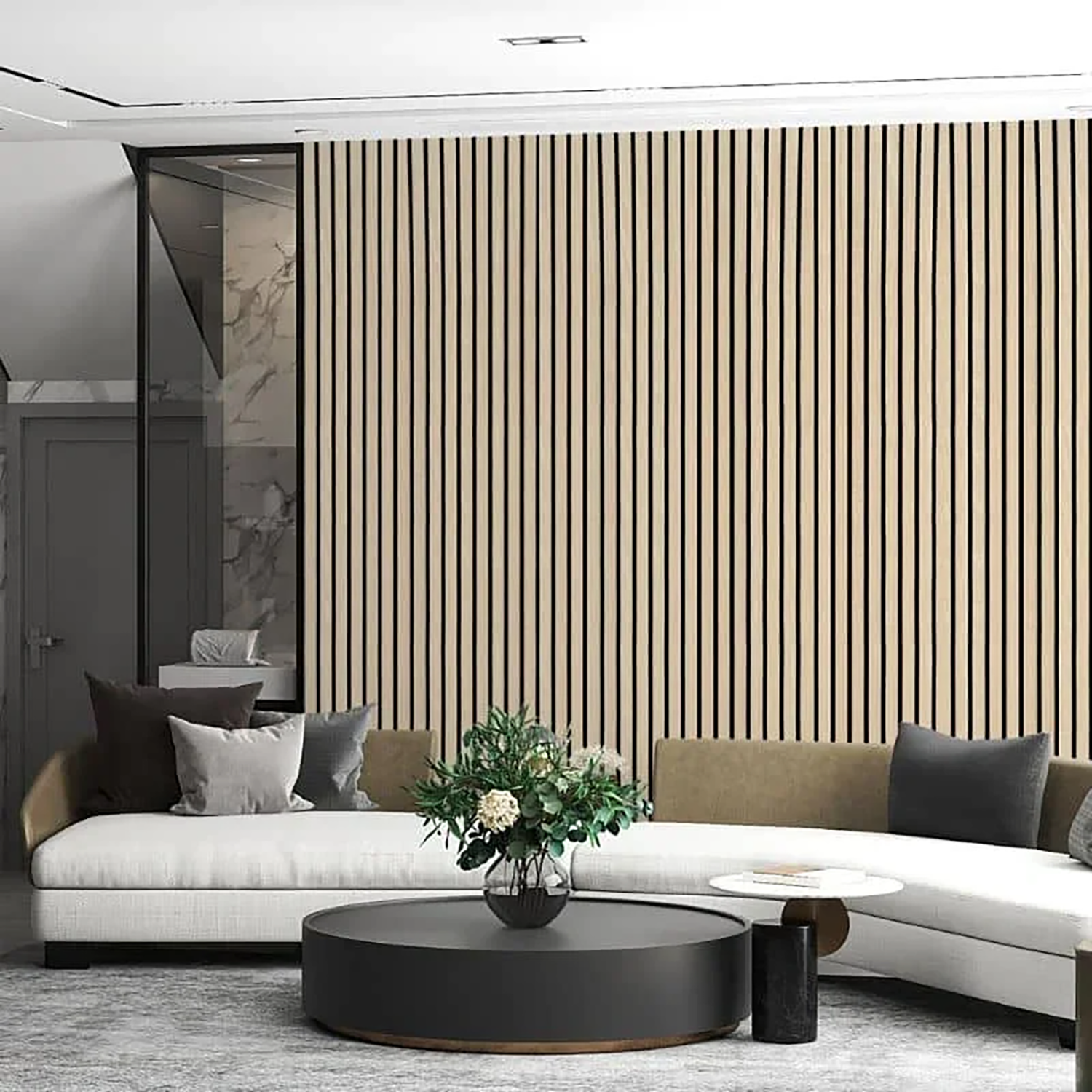 Classical Slat acoustic wall panel (19)