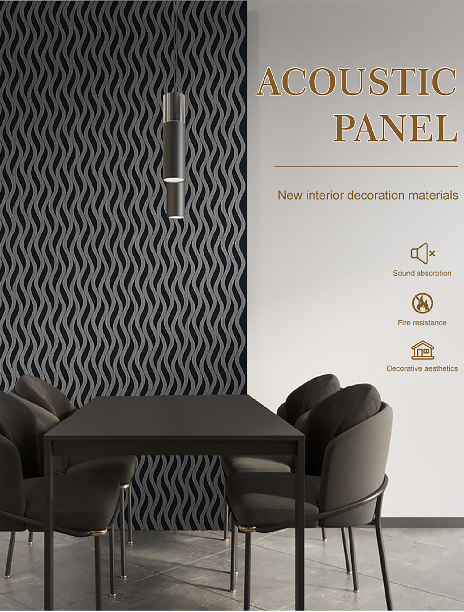 Customizable 3D  Acoustic Wall Panels (12)
