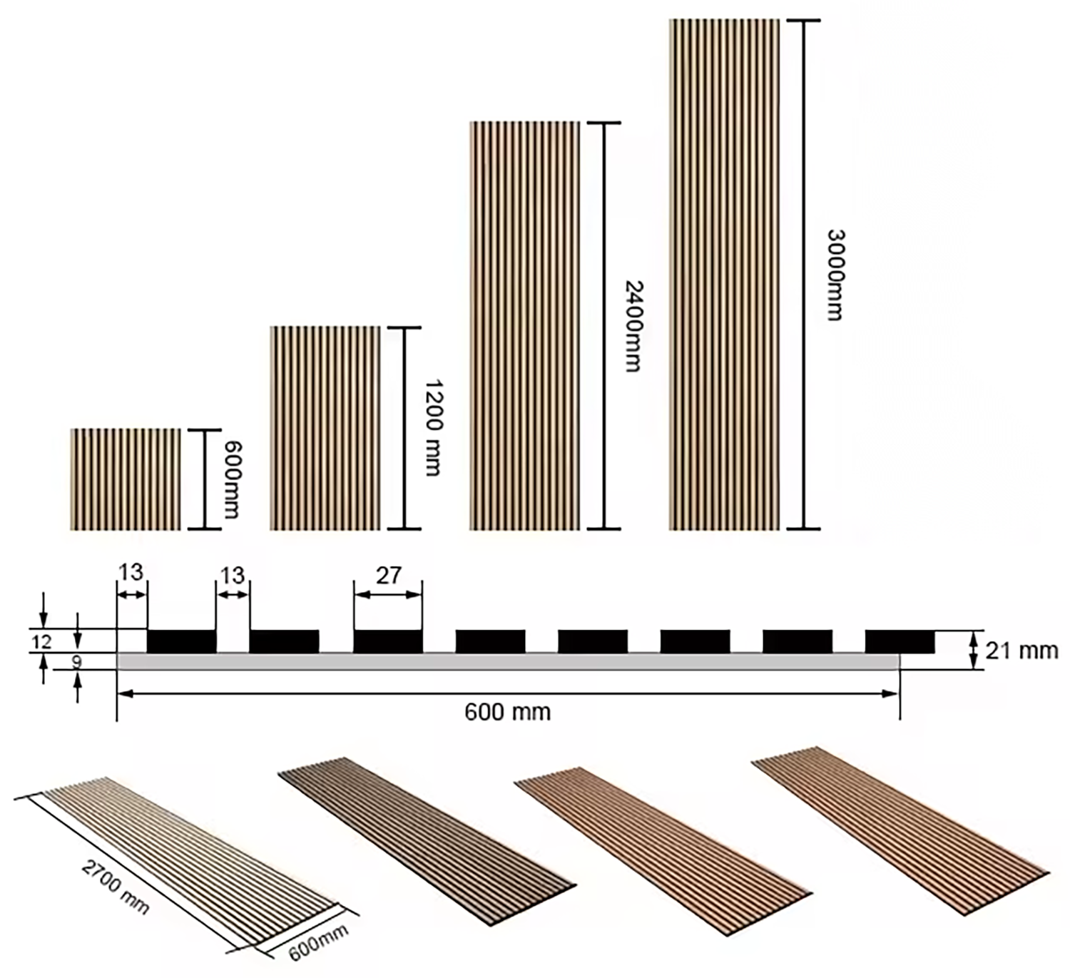 Customizable 3D  Acoustic Wall Panels (2)