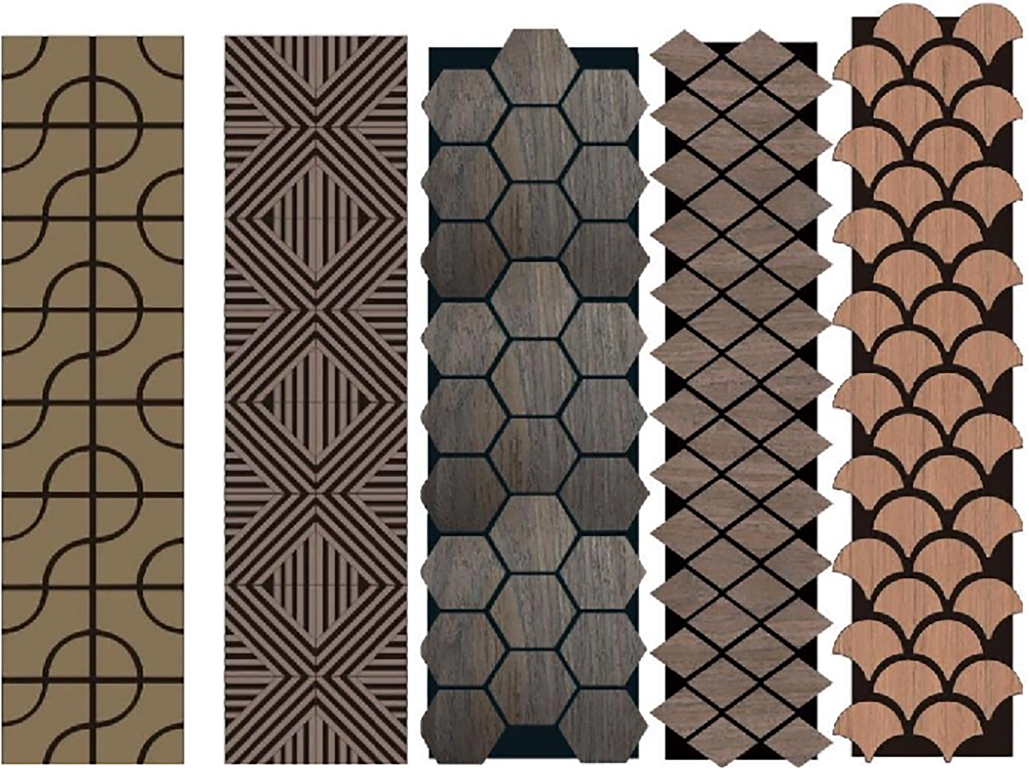 Customizable 3D  Acoustic Wall Panels (8)